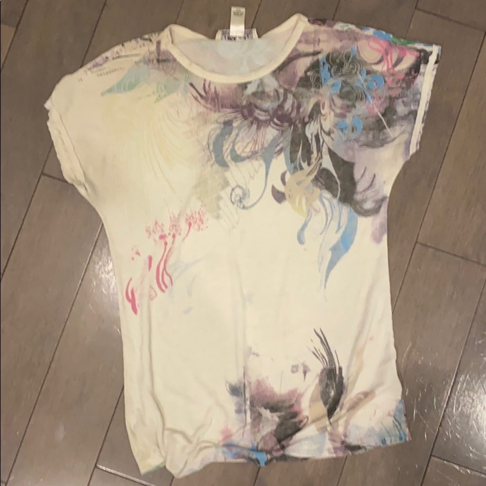 Vintage Diesel Graffiti Tee Shirt Short Sleeve